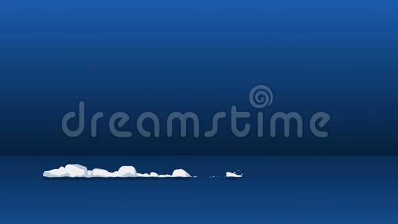 烟雾动画从快速运动游戏动画元素卡通蒸汽云循环蓝色动画视频的预览图