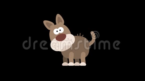 狗搞笑动物角色中国园艺视频的预览图