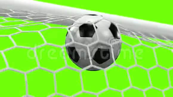 进球足球足球进入目标视频的预览图