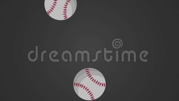 棒球下雨高清动画视频的预览图