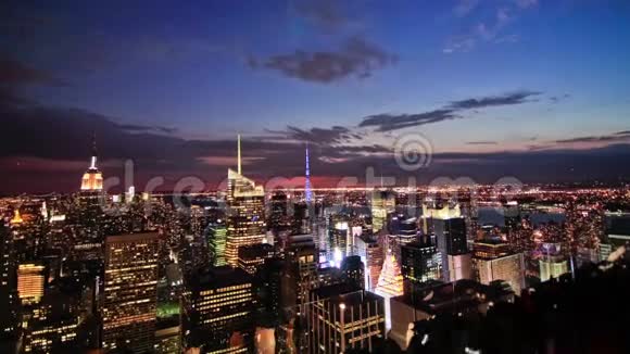 纽约城市景观时间流逝视频的预览图