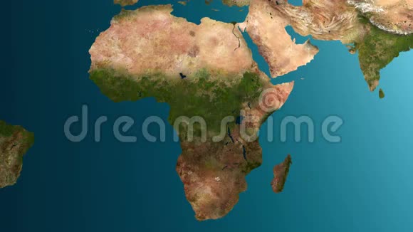 非洲着火了4K动画视频的预览图