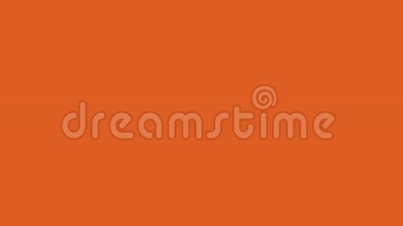 液态橙油油墨颜料溶解并出现在色度关键屏幕上新品质独特动画动态视频的预览图