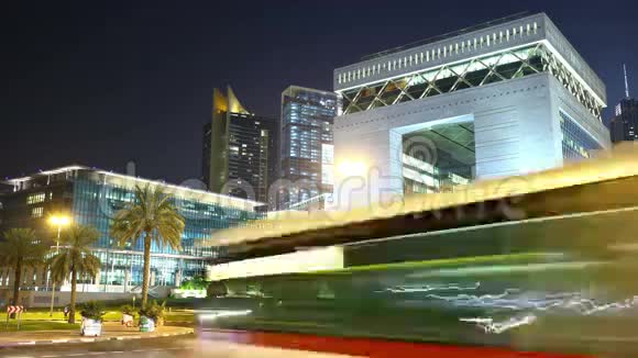 迪拜城市金融中心4k时间间隔视频的预览图