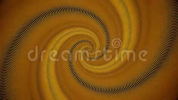 催眠旋转螺旋带有扭曲螺旋隧道的抽象催眠背景扭曲的几何体积切割视频的预览图