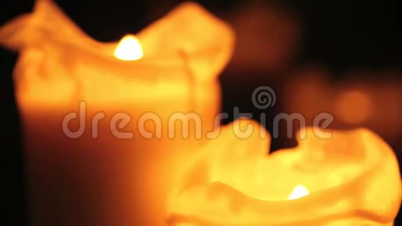 燃烧蜡烛视频的预览图