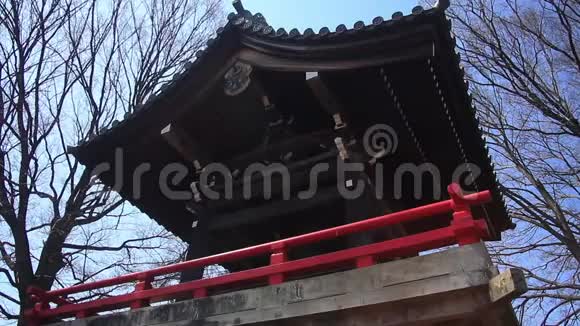 东京艾辛寺庙的传统寺庙视频的预览图