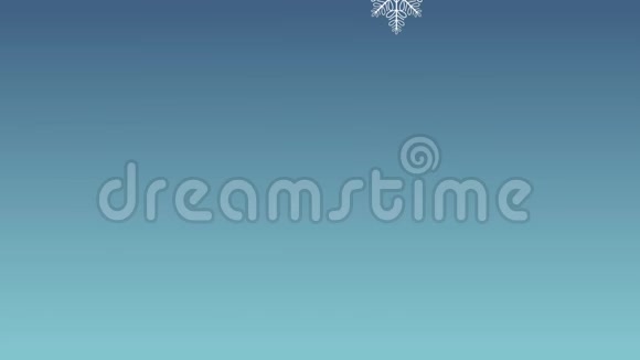 降雪背景高清动画视频的预览图
