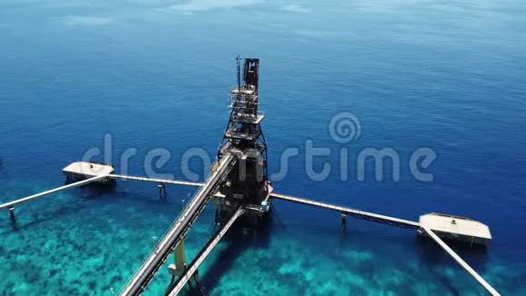 加勒比海盐港博内尔岛无人驾驶飞机顶部4KUHD视频的预览图