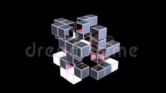 抽象转换立方体视频的预览图