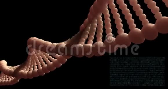 分析DNA结构法医研究基因和遗传病科学DNA分子视频的预览图