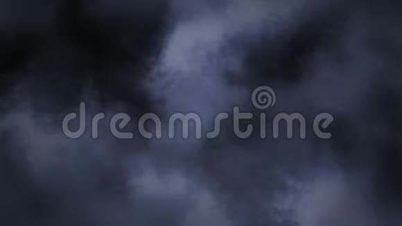 云中的闪电风暴视频的预览图