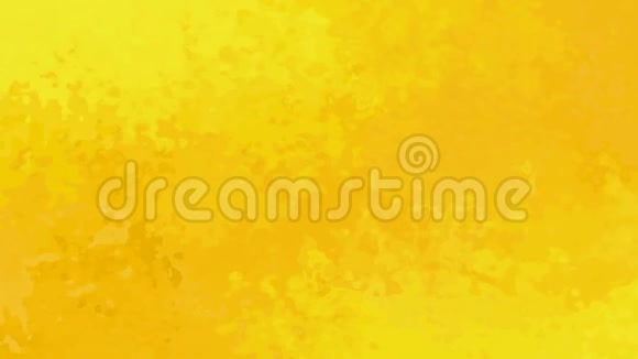 无缝循环视频水彩画效果阳光黄色橙色视频的预览图