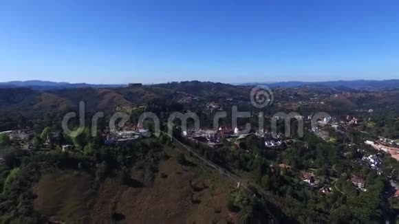 鸟瞰坎波斯多约道圣保罗巴西象山视频的预览图