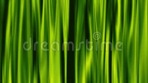 抽象软草绿色窗帘挥动风格背景新质量通用动态动画色彩斑斓视频的预览图