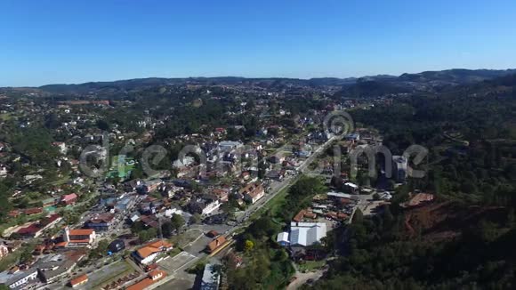鸟瞰坎波斯多约道圣保罗巴西象山视频的预览图