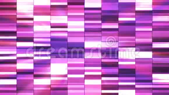 闪烁的水平小壁高科技酒吧粉红色抽象可循环4K视频的预览图