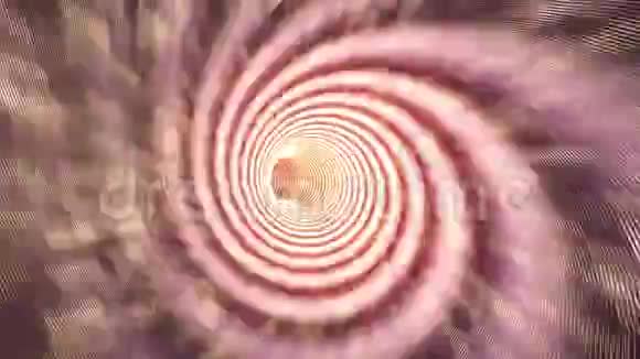 摘要螺旋空间虫洞隧道时间旅行可循环使用视频的预览图