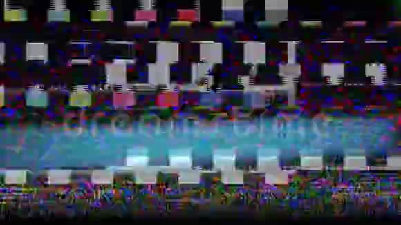 测试电视测试信号VHS错误录像视频的预览图