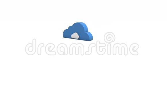 智能手机连接到云存储概念视频的预览图