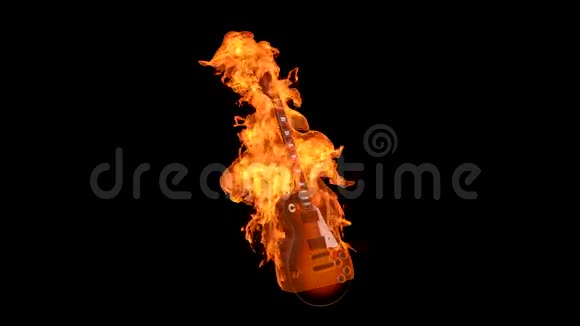 火焰电动吉他视频的预览图