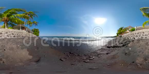 海岸有海滩vr360视频的预览图