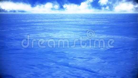 蓝海海洋全景循环动画背景视频的预览图