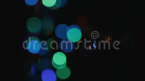 彩色灯光和波克效应的录像视频的预览图