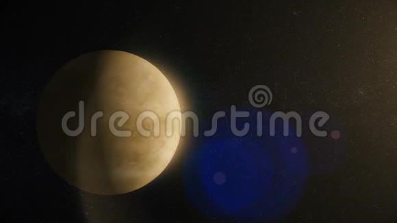 太阳系金星它是来自太阳的第二颗行星它是一颗陆地行星月亮之后是视频的预览图