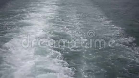 伊斯坦布尔博斯普鲁斯海在一个戏剧性的阴天视频的预览图