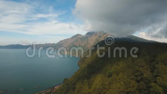 巴图尔湖印度尼西亚巴厘视频的预览图