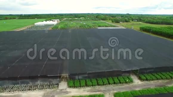 佛罗里达家园农田空中录像视频的预览图