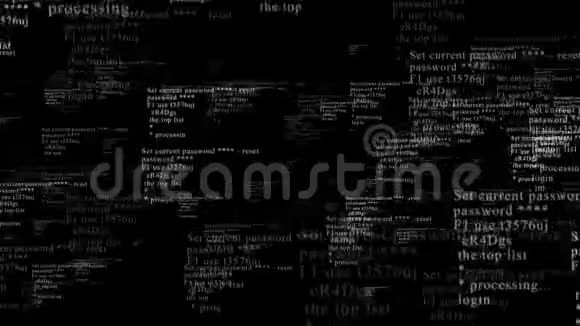 巴布亚新几内亚阿尔法循环无限代码文本飞过数字代码文本视频的预览图