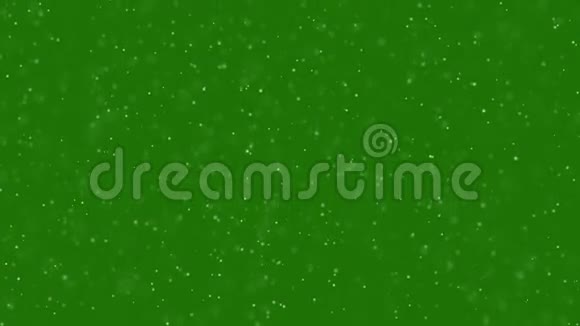 在绿屏上下雪视频的预览图