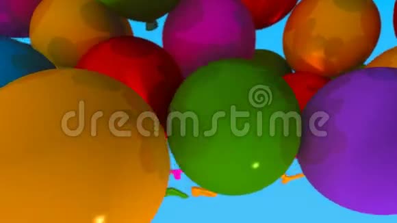 气球生日快乐视频的预览图