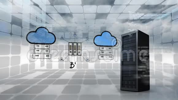 数据服务器和绘制数据服务器和云视频的预览图