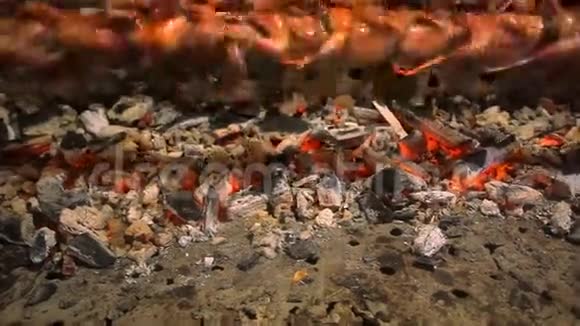 泰国Koh夜市的烤肉视频的预览图