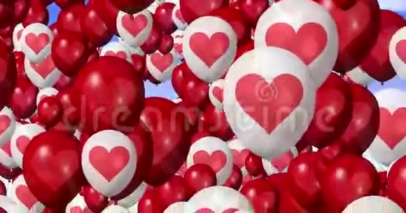 红白爱情气球4K视频的预览图