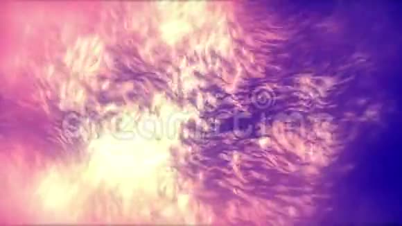 炽热的致密颗粒紫色视频的预览图