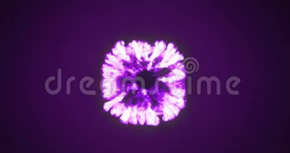 紫色背景4k爆炸视频的预览图