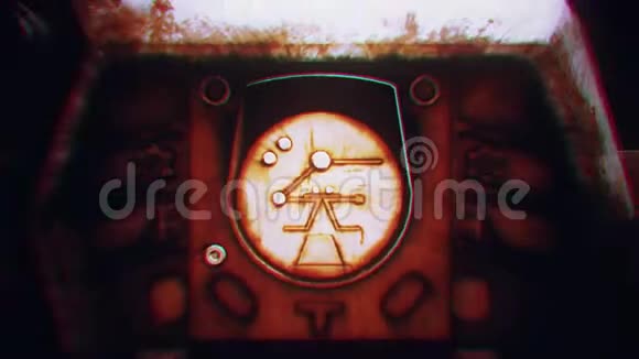3D橙色飞隧道循环运动背景3D红色飞隧道循环运动背景视频的预览图