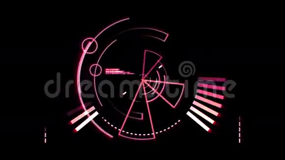 粉色雷达屏幕视频的预览图