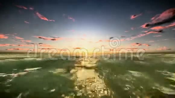 在海洋录像上飞行视频的预览图