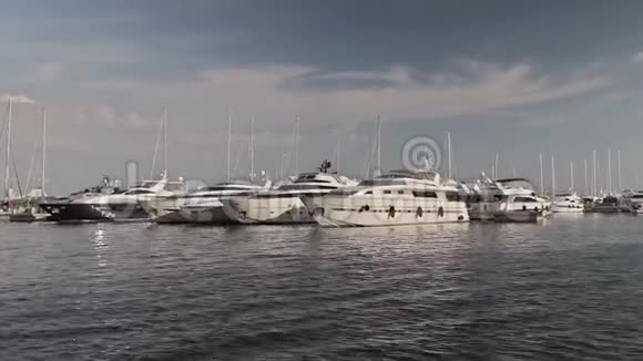 堤岸游艇停车场帕尔玛德马洛卡视频的预览图