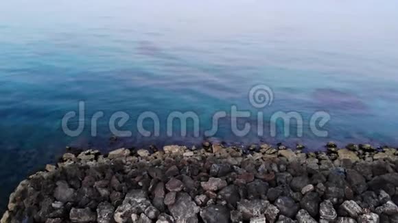 意大利西西里岛Cirica湾海滨地方的鸟瞰图视频的预览图