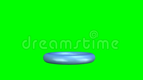 彩色环面的标志型动画塔形分组银球爆炸银棱镜旋转视频的预览图