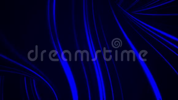 上升漩涡的彩色灯光无缝运动背景带有移动波丝或视频的预览图