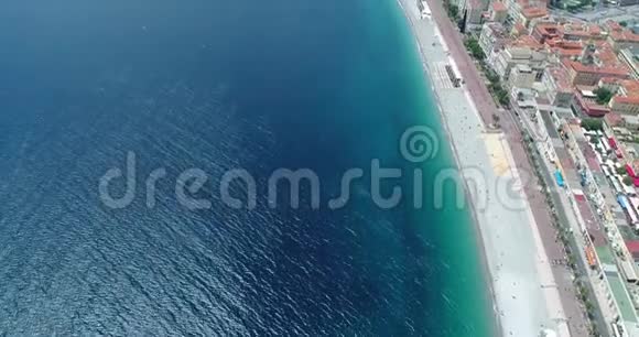 城市海滩景观视频的预览图