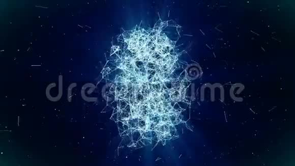 复活节彩蛋从几何元素抽象视频的预览图
