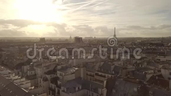 巴黎的城市景观视频的预览图